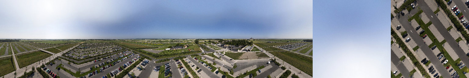 Visite virtuelle du parking maritime au Mont Saint Michel